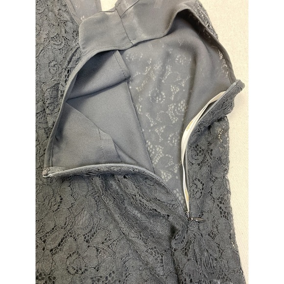 Laundry Black Lined Lace Top Tank Shell Blouse - Picture 5 of 7